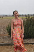one shoulder matching set