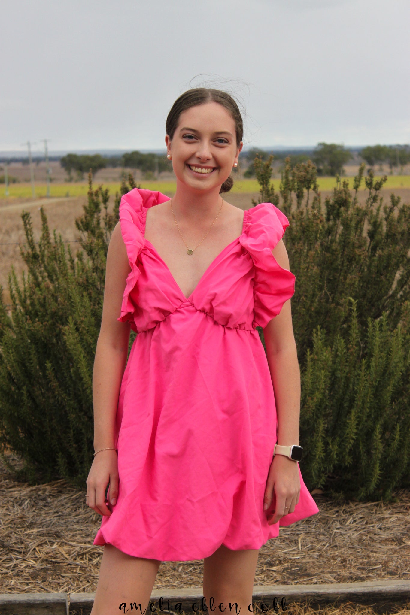 Hot Pink Mini Dress – Size 10 💖✨