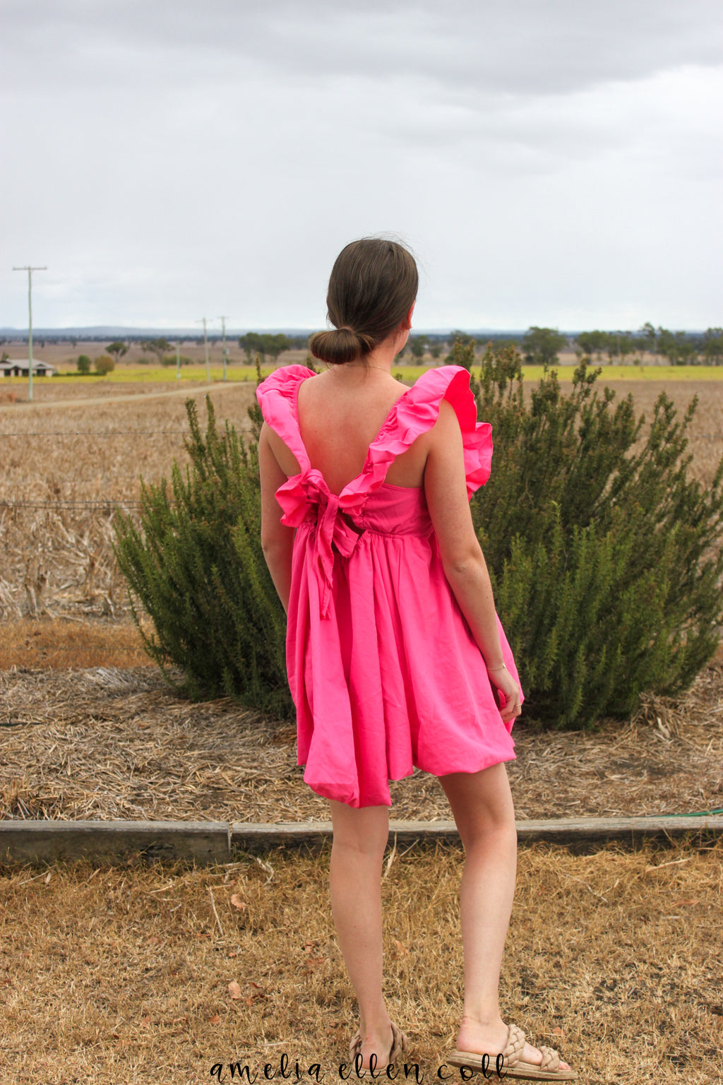 Hot Pink Mini Dress – Size 10 💖✨