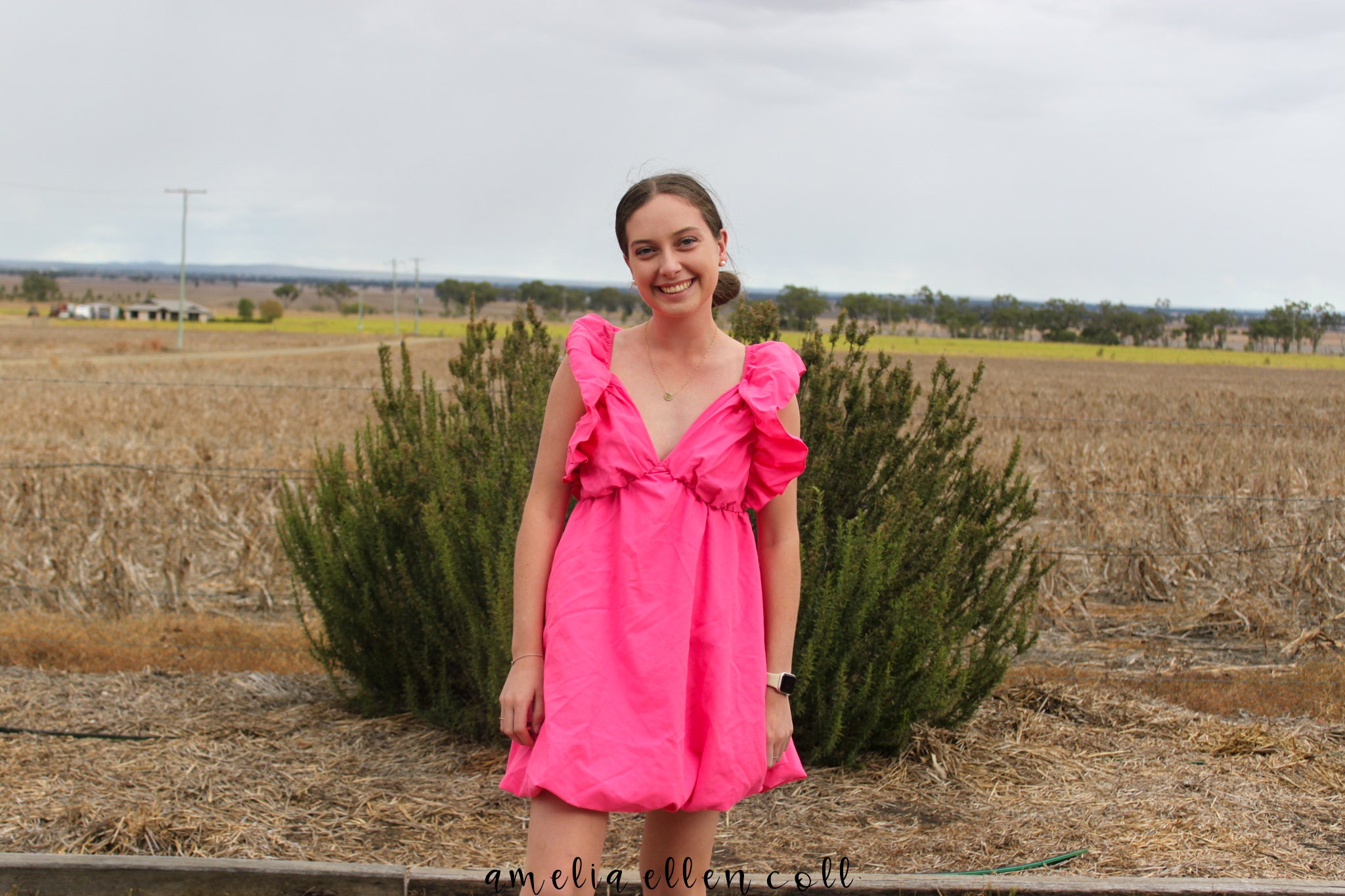 Hot Pink Mini Dress – Size 10 💖✨